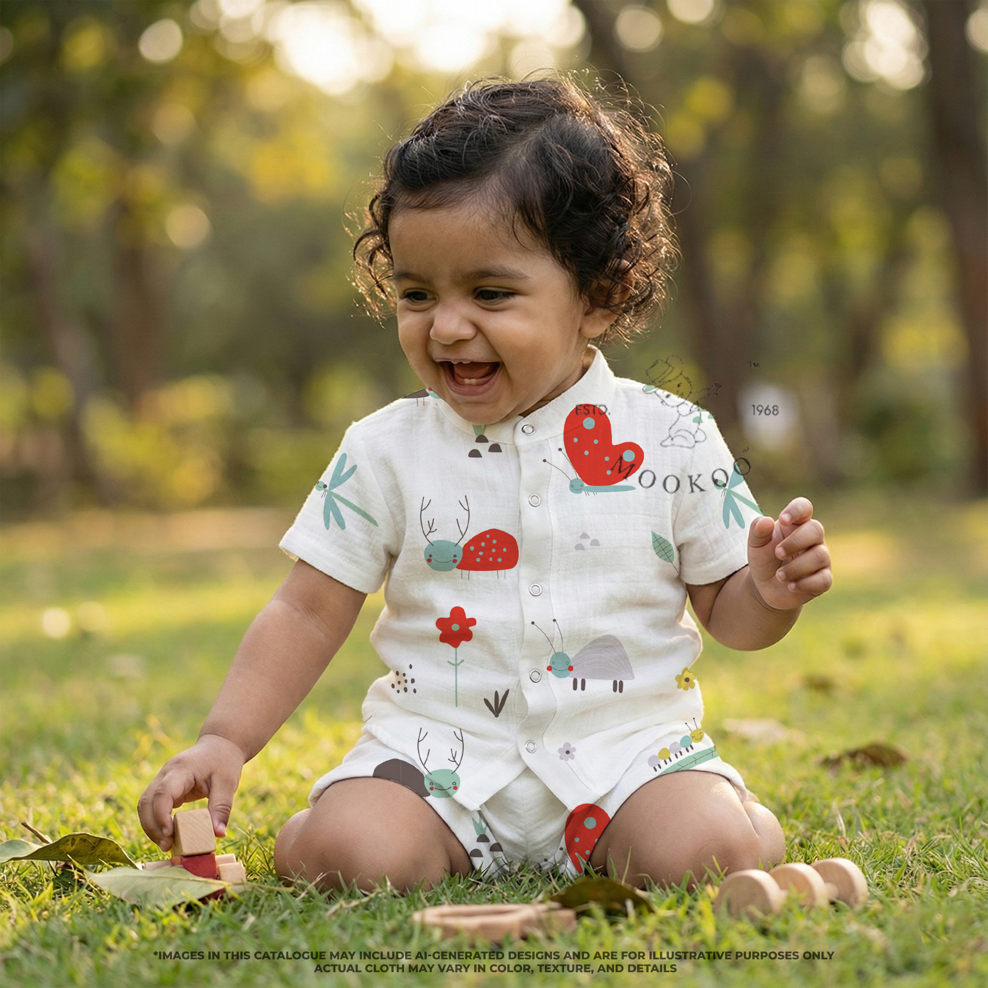 Shirt & Shorts | Muslin Cotton