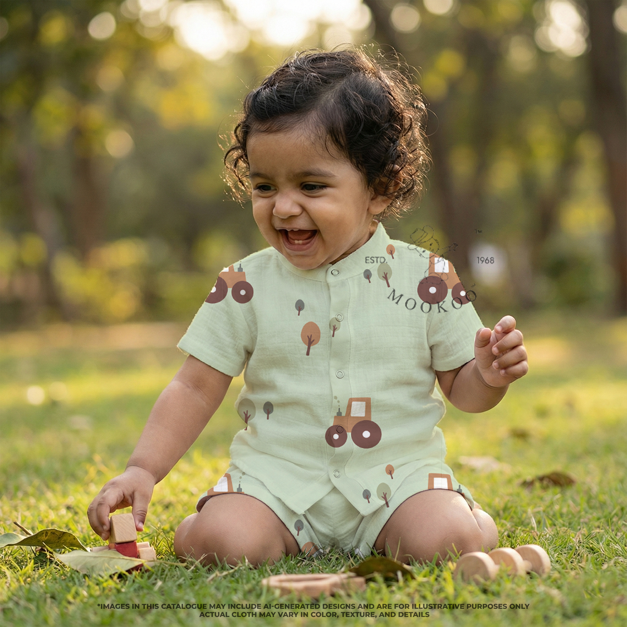 Shirt & Shorts | Muslin Cotton
